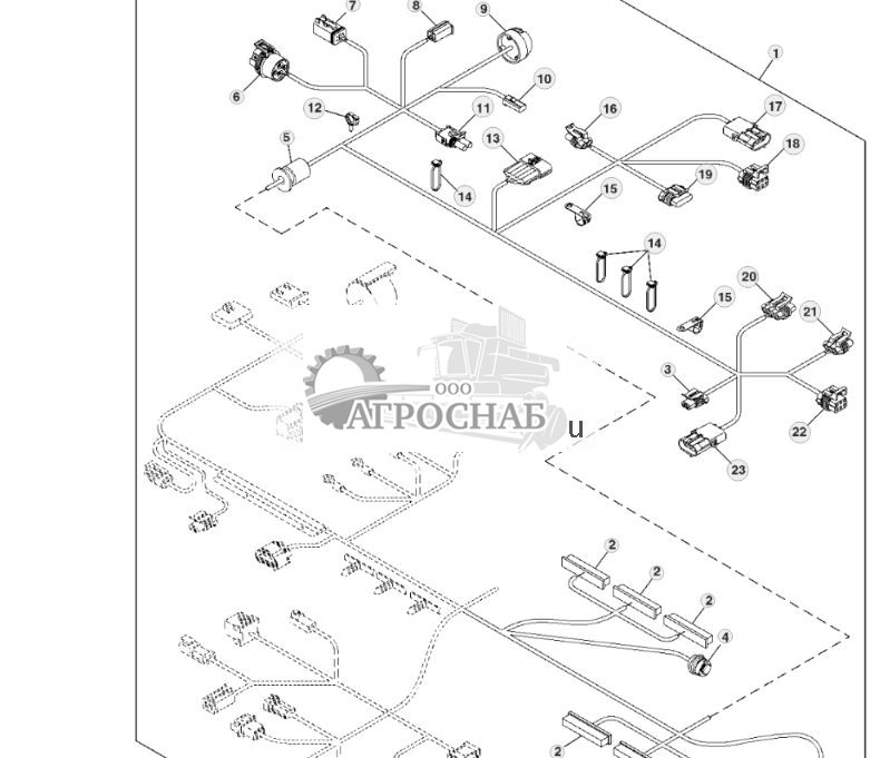 Cab Wiring Harness Connectors (23) (European Version) - ST393915 205.jpg